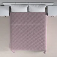 Narzuty - Dekoria Narzuta pikowana w romby zgaszony róż szer.260 × dł.210 cm Velvet 1235-704-14 - miniaturka - grafika 1