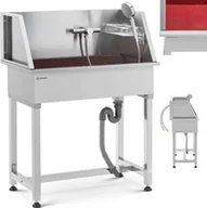 Pozostałe akcesoria dla psów - Physa Wanna groomerska do kąpieli mycia psów zwierząt 85 x 48 x 118 cm Wanna groomerska do kąpieli mycia psów zwierząt 85 x 48 x 118 cm - miniaturka - grafika 1