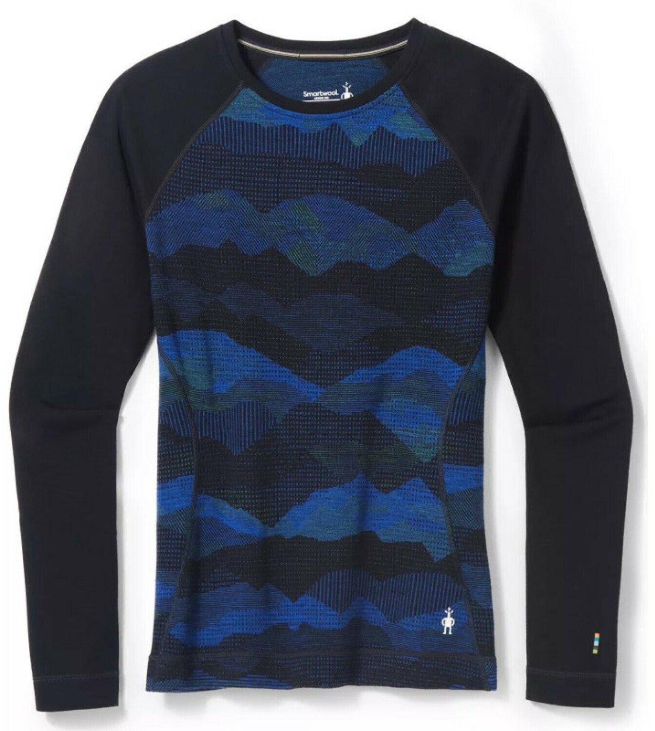 Smartwool W'S Classic Thermal Merino Base Layer Pattern Crew Boxed, K56, S