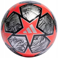 Piłka nożna - Piłka nożna adidas UCL Club srebrno-czerwona IN9329 3 - miniaturka - grafika 1