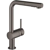 Baterie kuchenne - Bateria stojąca GROHE Minta hard graphite 30274A00 - miniaturka - grafika 1