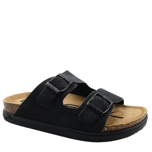 O'NEILL 90251024 klapki damskie medyczne zdrowotne czarne - Klapki i japonki damskie - miniaturka - grafika 1