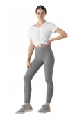 Legginsy - 4F Legginsy Damskie Leg350 Szare Rozmiar S - miniaturka - grafika 1