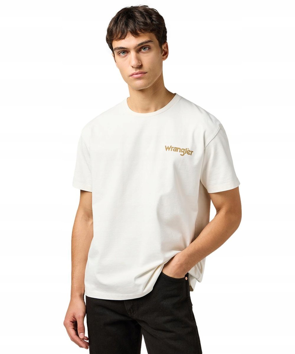 T-shirt Wrangler CJ GRAPHIC TEE 112362817 Vintage White XL