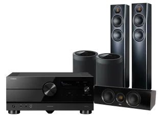 Kino domowe Yamaha RX-A6A + Carina FS247 + CC 241 + MusicCast 20 - Kino domowe - miniaturka - grafika 1