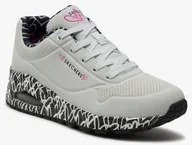 Sneakersy damskie - Skechers Buty Damskie Sneakersy Uno Loving Białe 39 Eu - miniaturka - grafika 1