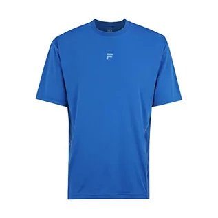 Koszulki męskie - FILA Ronchin Oversized t-shirt męski, Lapis Blue, XL - grafika 1
