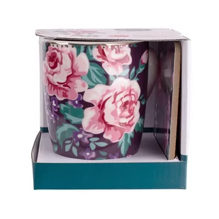 Lumarko Kubek Nbc 300 ML Z Podkładką Fioletowy Color Box - Kubki - miniaturka - grafika 4