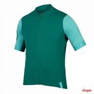 Koszulki rowerowe - Koszulka rowerowa Endura FS260 S/S Jersey Emerald Green - miniaturka - grafika 1