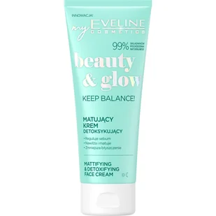 Eveline Beauty & Glow Matujący Krem Detoksykujący - Kremy do twarzy - miniaturka - grafika 1