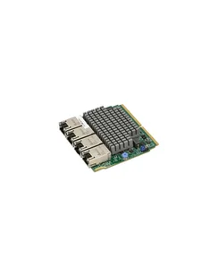 super micro computer SUPERMICRO SIOM 4-port 10G RJ45 Intel X550 with 1U bracket Retail - Akcesoria do serwerów - miniaturka - grafika 1