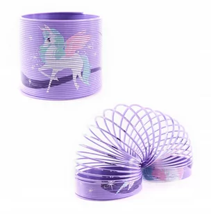 Jednorożec Magiczna Sprężyna 7Cm Różne Kolory - Gry planszowe - miniaturka - grafika 1
