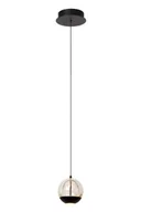 Lampy sufitowe - Sentubal lampa wisząca 1xLED/6,3W czarna 13498/05/30 - miniaturka - grafika 1