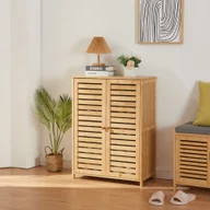 Szafki na buty - Szafka na buty 'Klamp' wykonana z bambusa - miniaturka - grafika 1