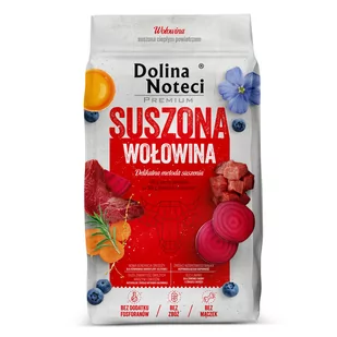 DOLINA NOTECI Premium Wołowina- karma suszona dla psa 9kg - Sucha karma dla psów - miniaturka - grafika 2