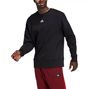 adidas Męska bluza M Internal Qzip, czarny, XXL - Bluzy męskie - miniaturka - grafika 1