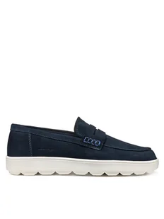 Geox Mokasyny U Spherica Ecub-1 U55GPD 00022 C4002 Granatowy - Mokasyny męskie - miniaturka - grafika 1