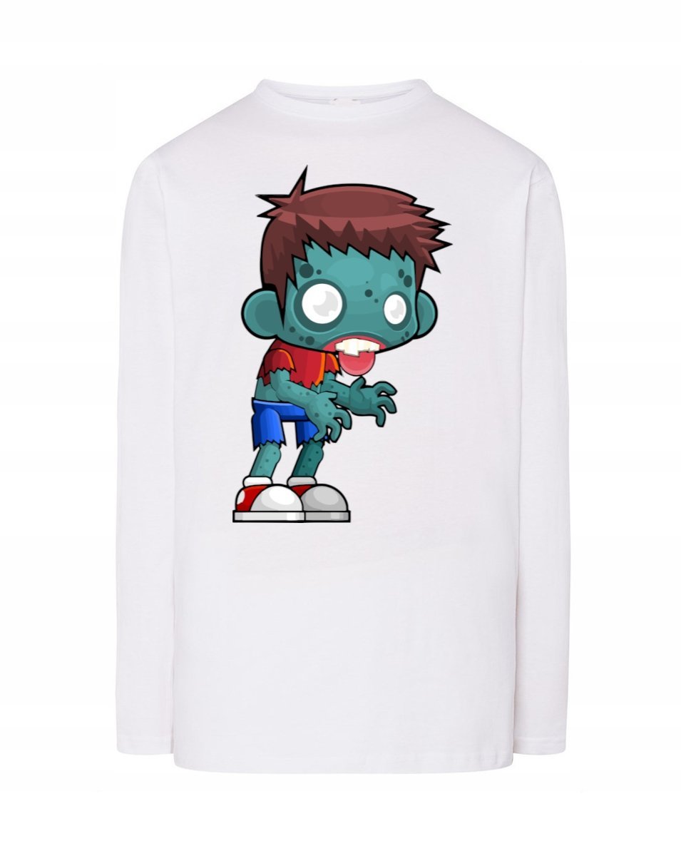 Longsleeve męski nadruk kolorowy ZOMBIE r.3XL