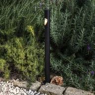 Lampy ogrodowe - FARO BARCELONA Słupek oświetleniowy LED, czarny, aluminium, wysokość 60 cm - miniaturka - grafika 1