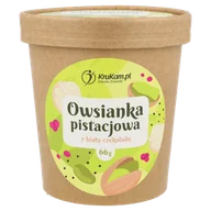 Płatki śniadaniowe i musli - Owsianka pistacjowa z białą czekoladą 66g - miniaturka - grafika 1