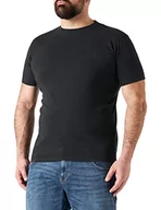 Koszulki męskie - Replay T-shirt męski, czarny (098 Black), M - miniaturka - grafika 1