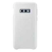 Etui i futerały do telefonów - Samsung Etui Leather Cover do Galaxy S10E Biały EF-VG970LWEGWW - miniaturka - grafika 1