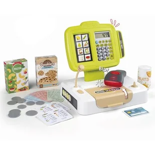 Smoby Kasa elektroniczna ze skanerem mała 350113 - Zabawy w naśladowanie dorosłych - miniaturka - grafika 1