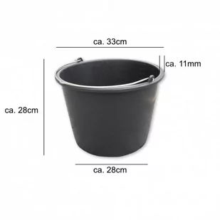 BRADAS Wiadro ogrodniczo-budowlane PVC 20L BRADAS 0330 KTW20 - Wiadra i kastry budowlane - miniaturka - grafika 1