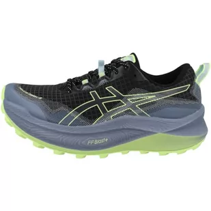 ASICS Trabuco Max 3, Męskie trampki, Czarny Illuminate Green, 43.5 EU - Trampki męskie - miniaturka - grafika 1