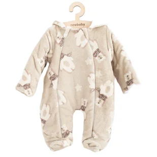 Zimowy Wellsoft Kombinezon New Baby Polar Bear 80 (9-12M) - Kombinezony dla dzieci - miniaturka - grafika 1