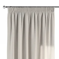 Zasłony - Dekoria Zasłona na taśmie marszczącej 1 szt. melanż szaro-beżowy 1szt 130 × 260 cm Loneta 300-133-65 - miniaturka - grafika 1