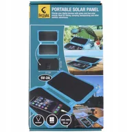 Ładowarki do telefonów - Ładowarka Solarna FROYAK 2xUSB Składana - miniaturka - grafika 1