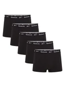 Majtki męskie - Reebok Bokserki (5 par) "Boyes" w kolorze czarnym - miniaturka - grafika 1