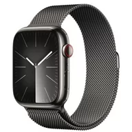 Smartwatch - Apple Watch Series 9 GPS + Cellular 45mm Stal Grafitowy - miniaturka - grafika 1