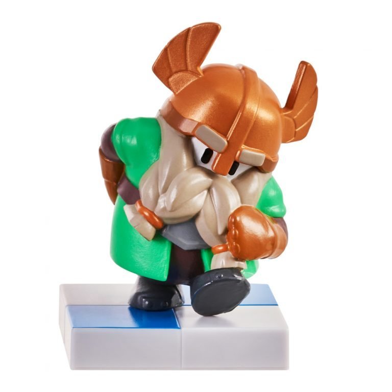 Fall Guys Mini figurka z podstawką krasnolud Elder Dwarf idealny do kolekcji