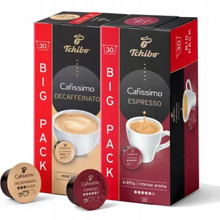 Tchibo Cafissimo Espresso Intense Aroma Kawa 30 Kaps /Bezkofeinowa 30 Kaps - Kawa w kapsułkach i saszetkach - miniaturka - grafika 1
