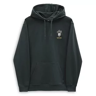 Vans Męska bluza z kapturem Peace Head, zielone szczyty, M, Zielony Gables, M - Bluzy męskie - miniaturka - grafika 1