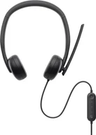 Słuchawki bluetooth - Dell Wired Headset WH3024 - miniaturka - grafika 1