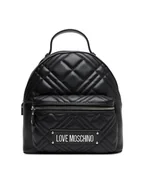 Plecaki - LOVE MOSCHINO Plecak JC4148PP0MLA000B Czarny - miniaturka - grafika 1