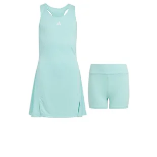 adidas Girls Club Tennis Dress Sukienka, Semi Flash Aqua, 11-12 Years Girls', Semi Flash Aqua, 11-12 años - Sukienki - miniaturka - grafika 1