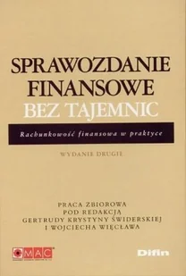 Sprawozdanie finansowe - Ekonomia - miniaturka - grafika 1