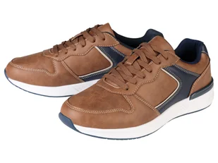 esmara® Buty sneakersy męskie (Brązowy/ granatowy, 42) - Sneakersy męskie esmara® Buty sneakersy męskie (Brązowy/ granatowy, 42) - Sneakersy męskie - miniaturka - grafika 1
