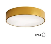 Lampy sufitowe - Brilagi - Plafon łazienkowy CLARE 3xE27/24W/230V śr. 40 cm IP54 złoty - miniaturka - grafika 1