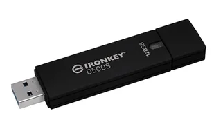 Kingston 128GB IronKey D500S FIPS 140-3 Level 3 AES 256 - Pendrive - miniaturka - grafika 1
