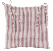 Kołdry i poduszki dla dzieci - Wiązana poduszka na krzesło różowa - miniaturka - grafika 1