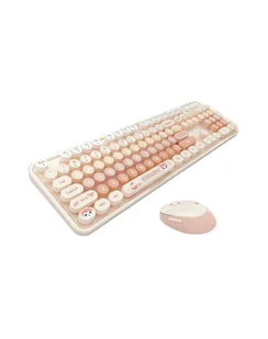 Mofii Sweet New 2.4G Pomarańczowa 68098 SMK-623387AG O - Zestawy myszka + klawiatura - miniaturka - grafika 1