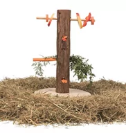 Akcesoria dla gryzoni - Trixie Karmnik Natural Living feeding tree, o 25 × 36 cm - miniaturka - grafika 1