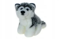 Maskotki i pluszaki - Pluszowe ZOO: maskotka PIES mini 12cm HUSKY 83771 (eco-friendly) - miniaturka - grafika 1