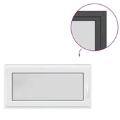 Tablice i flipcharty - vidaXL Okno piwniczne RISOR 120x60 cm uchylno-rozwierne DIN lewe - miniaturka - grafika 1