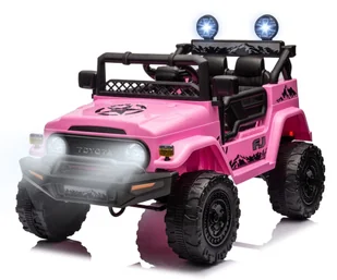 Milly Mally Pojazd na akumulator Toyota FJ Cruiser Pink - Pojazdy elektryczne dla dzieci - miniaturka - grafika 1